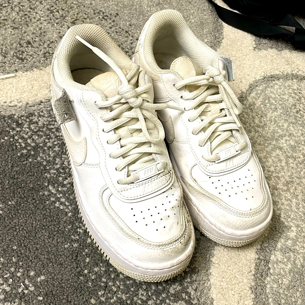 Air Force 1 shadow white sneakers